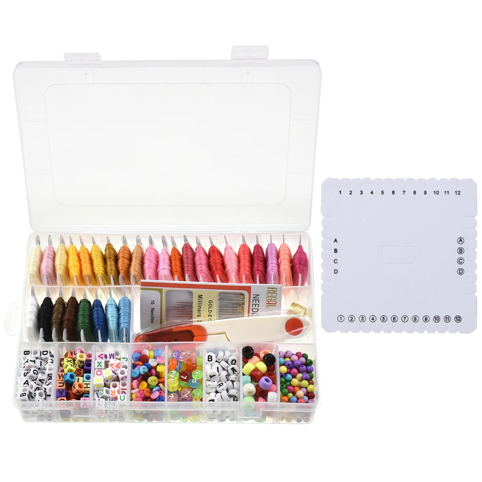 

Friendship Bracelet Making Kit Embroidery Floss And Accessories Friendship Bracelet String Kits With Storage Box DIY Art Crafts