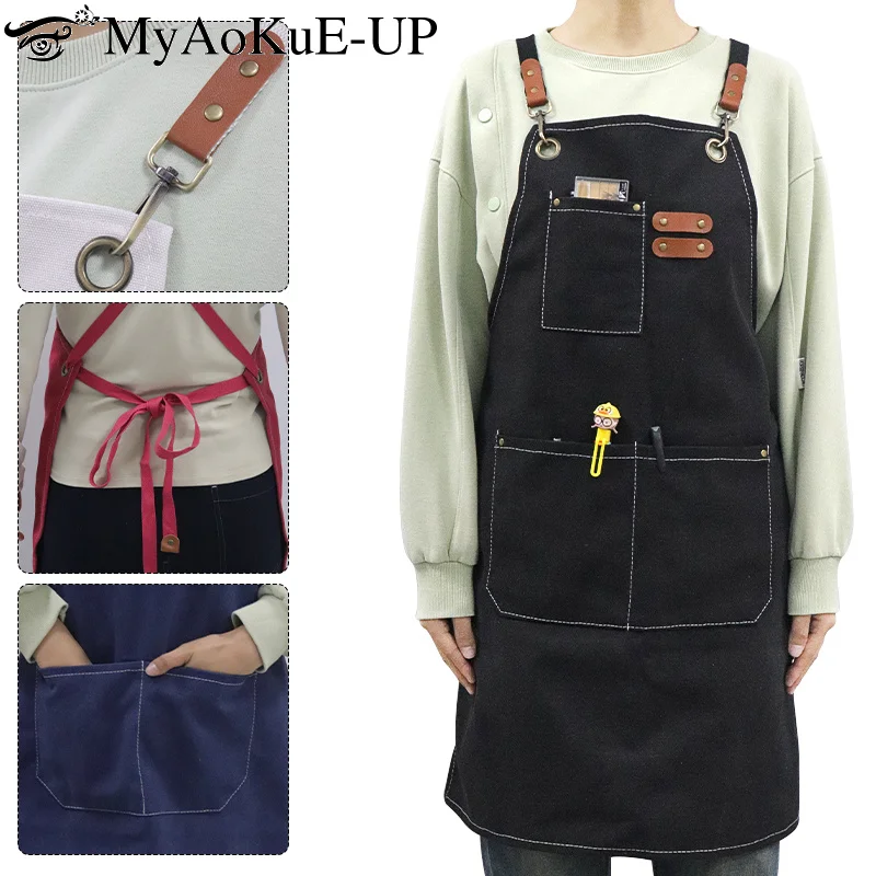 Наращивание ресниц макияж холст фартук салон красоты рабочая одежда домашняя