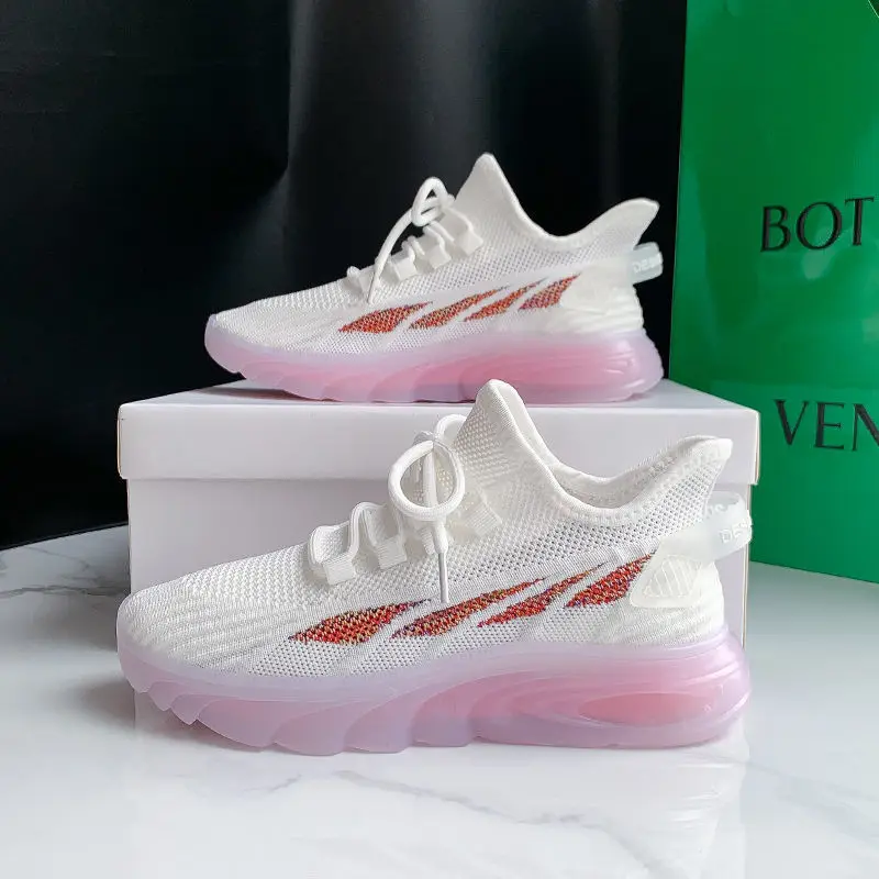 

Новинка 2022, женские кроссовки, мягкая женская обувь, летние сетчатые кроссовки, светильник дышащая женская обувь