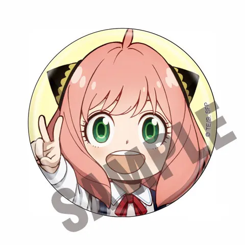 Шпионская семья Aniya милые Значки для девочек 58 мм