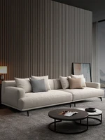minimalist sofa small apartment simple modern and luxurious baxter straight row high grade cotton and linen fabric sofa livi