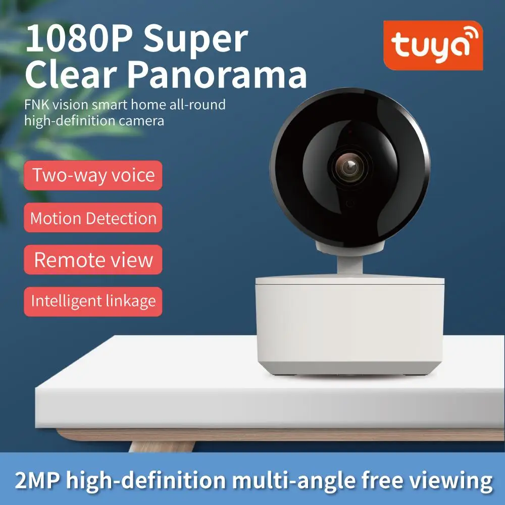 

Tuya Smart WiFi IP Camera 1080P Security Protection Automatic Tracking Motion Detecting Voice Intercom Indoor Baby Monitor