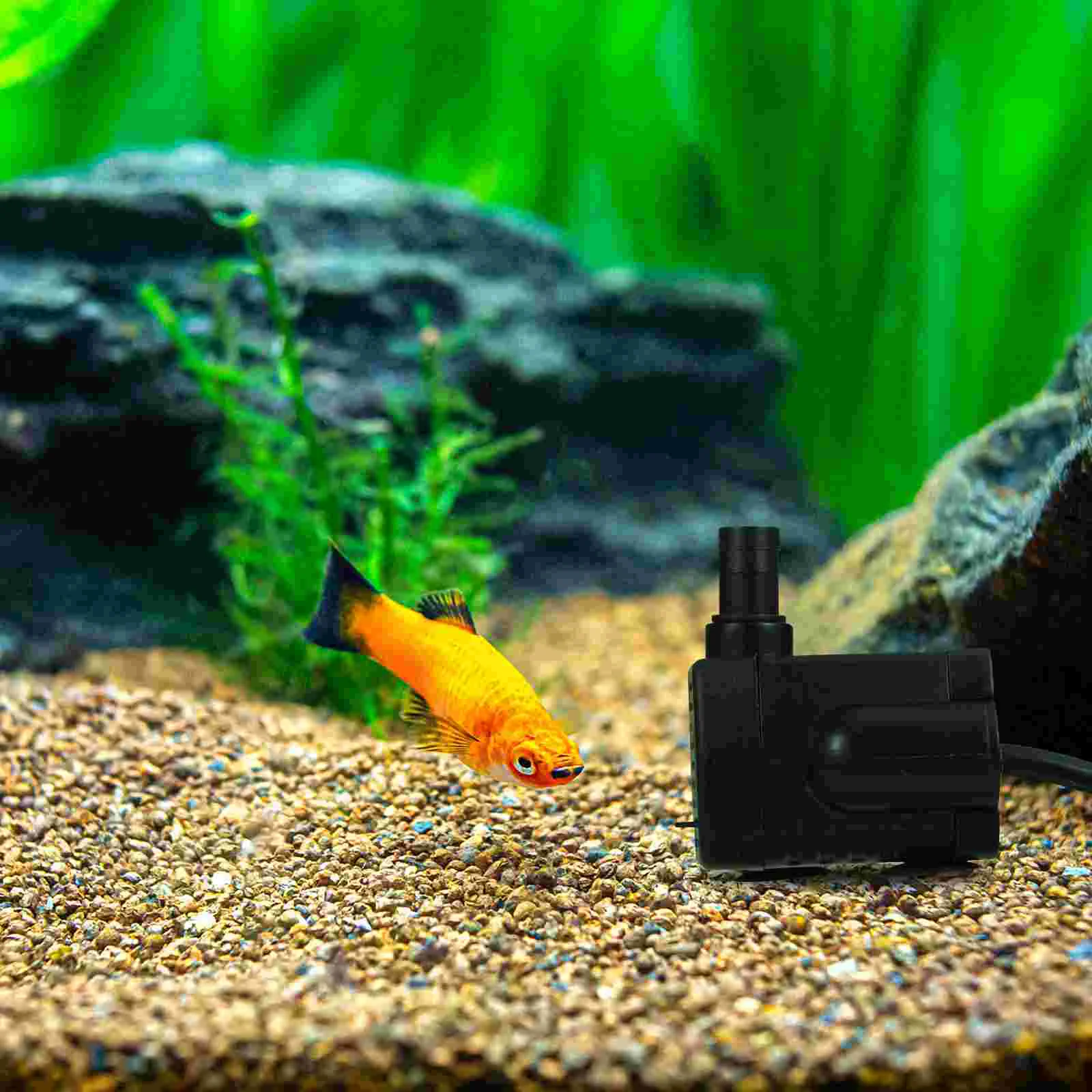 UEETEK Аквариумный фонтанный насос переменного тока 220 В л/ч 4 Вт Погружной водяной