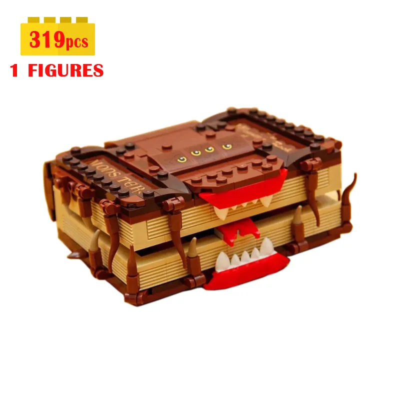 

319pcs Building Blocks Limited Gifts Book of Monsters Construction Blocks Assembling Bricks DIY Children's Toys Christmas Set