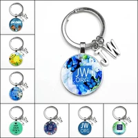 new classic jw org jewelry pendant fashion art glass cabochon lord photo pendant keychain car bag trinket gift