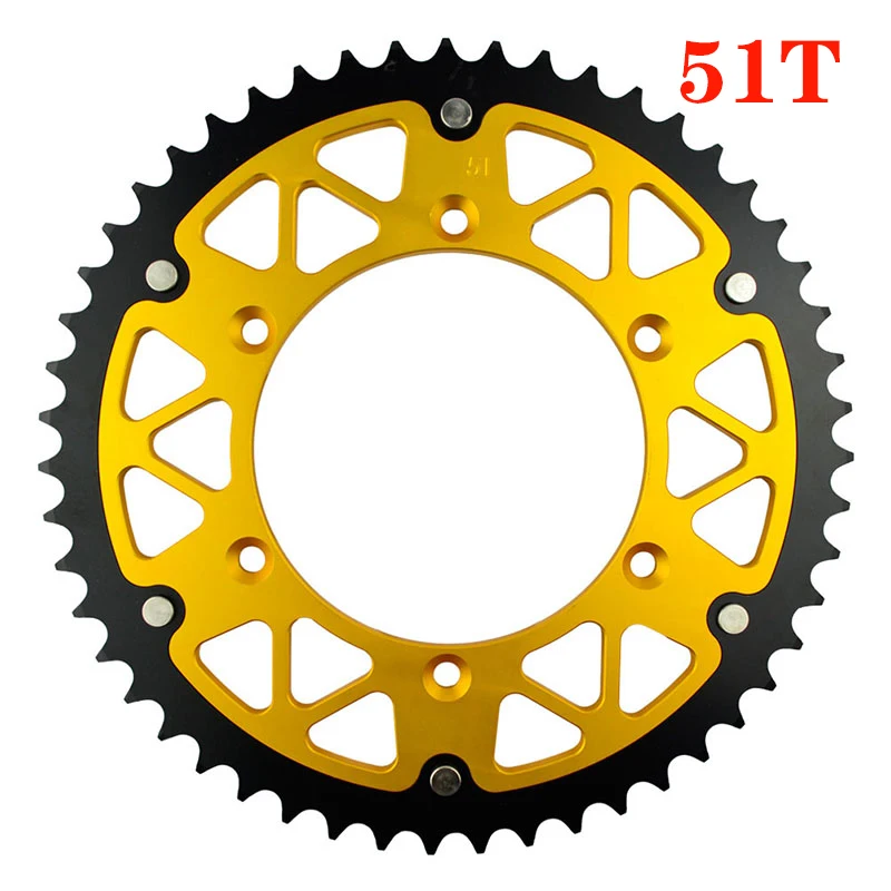 

Задняя звездочка мотоцикла 45T - 52T для SUZUKI RMZ250 DR250 DR350 DRZ250 DRZ400 RMX250 RMX450 RMZ450 DR350SE DR-Z 400 SM RMX 250
