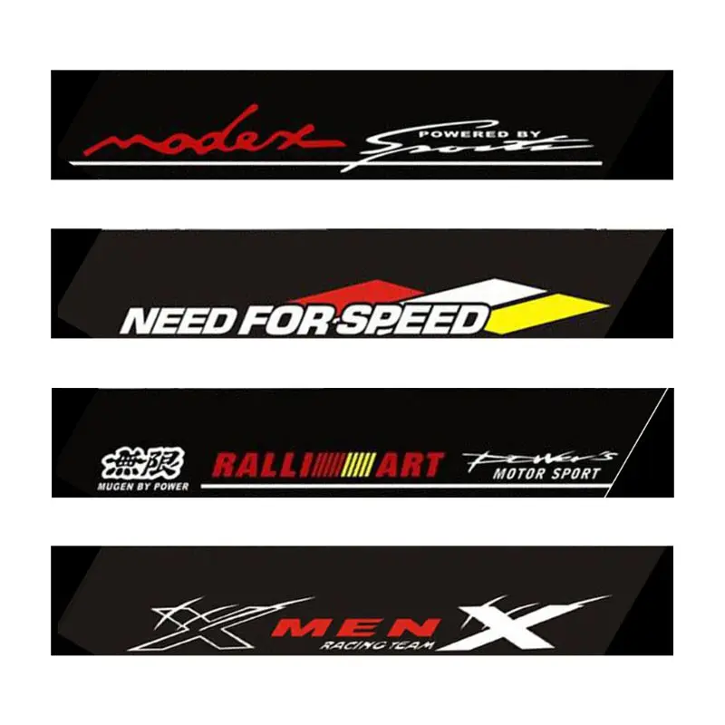 

Автомобильные наклейки 130x21 см, Светоотражающие украшения, стильные модные наклейки на переднюю и заднюю панель автомобиля Y9RC