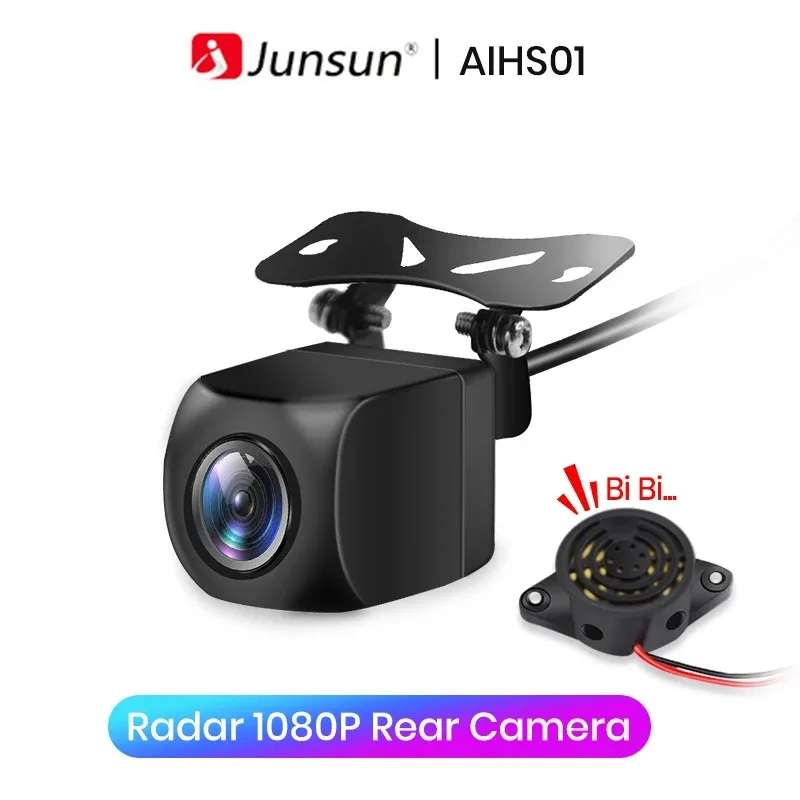 

Автомобильная камера заднего вида AHD 1080P, антирадар с сигнализацией, водонепроницаемая 145 ° широкоугольная камера заднего вида, резервная интеллектуальная камера для Junsun, автомобильные аксессуары