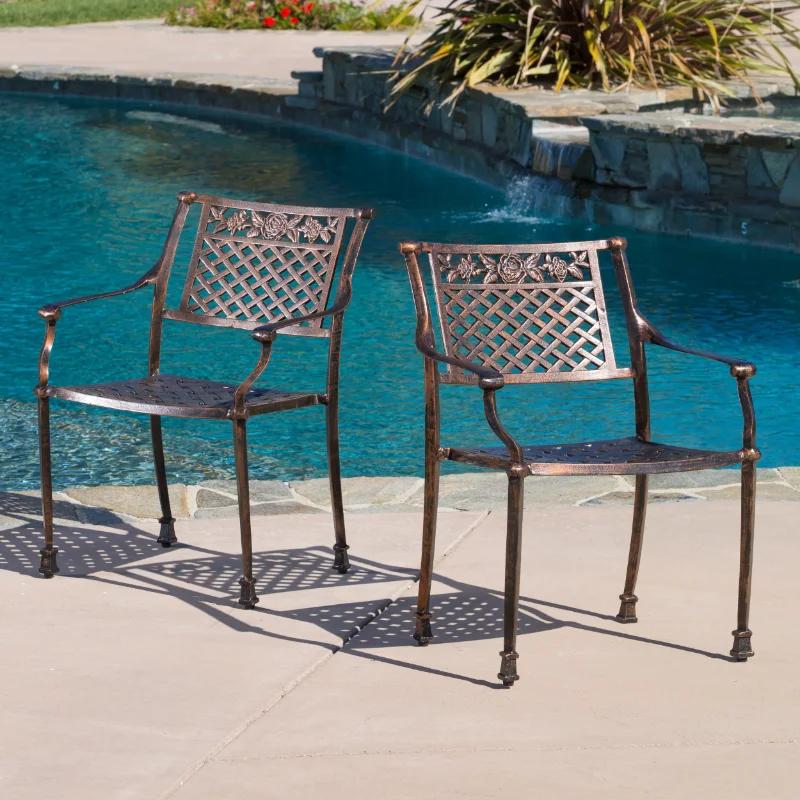 

Cast Copper Outdoor Chair (Set of 2)
