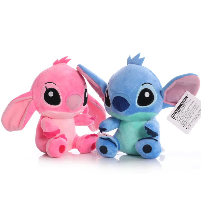 

Disney Anime Figure Stitch Lilo&Stitch pink blue kawaii encanto disney stuffed plush doll pendant toy model kids christmas gift