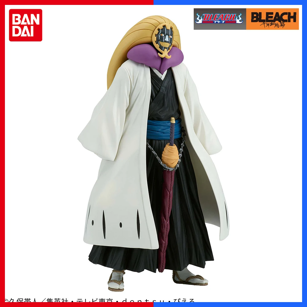 Фото В наличии Bandai Banpresto, оригинальная аниме-фигурка Bleach Ichigo Kurosaki Zaraki Kenpachi Hitsugaya Toushirou Soi Fon, модель игрушки №5