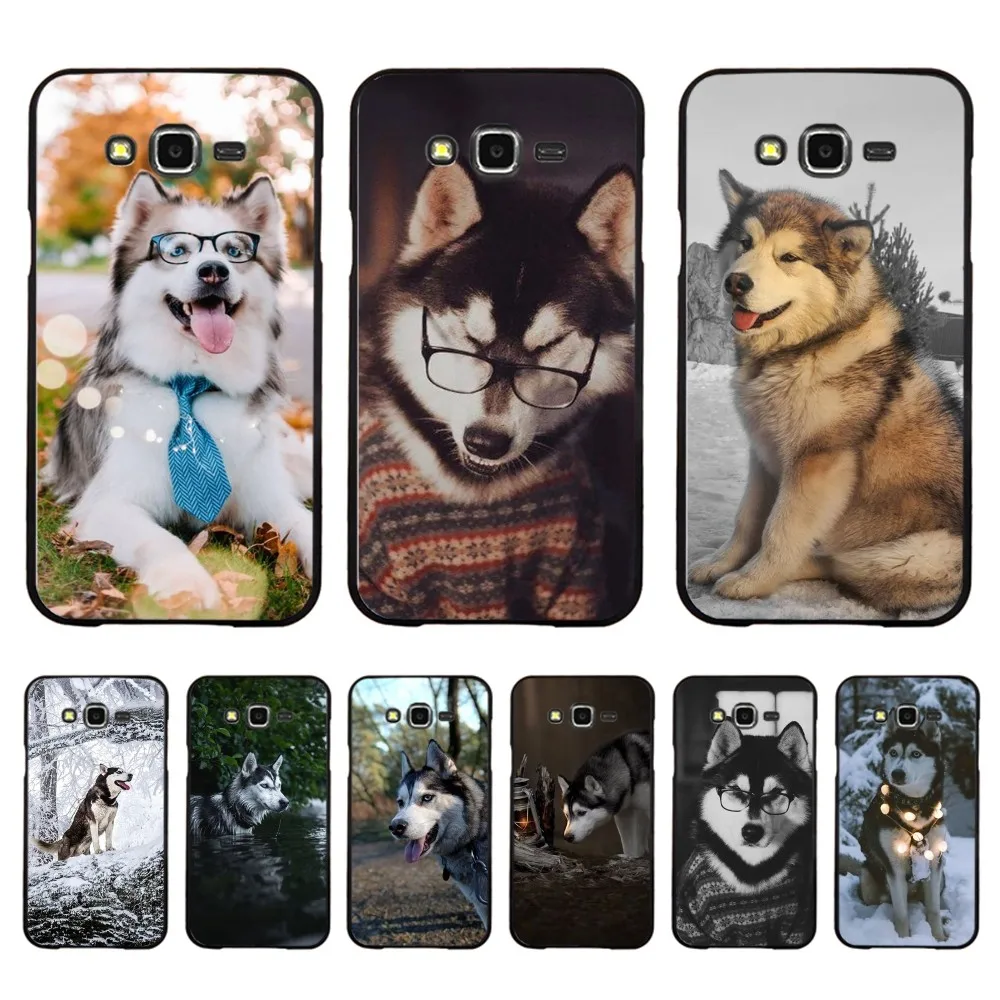 

Husky Dog Phone Case For Samsung J 7 plus 7core J7 neo J6 plus prime J6 J4 J5 Mobile Cover