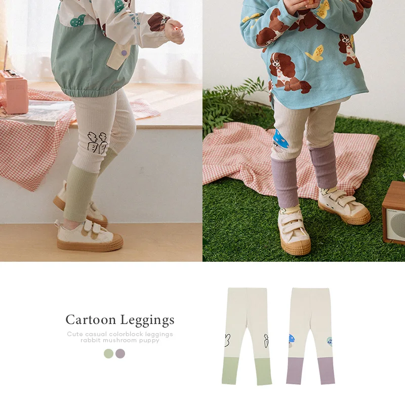 

Корейские леггинсы для девочек и мальчиков, новинка 2022, весенние детские брюки, детская одежда для подростков