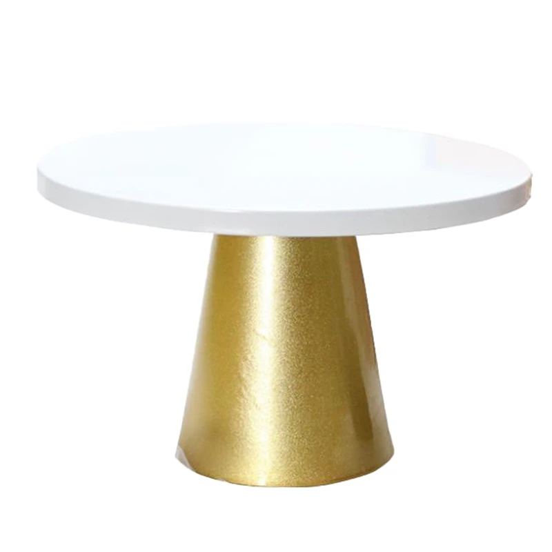

A63I Metal Iron Cake Stand Round Pedestal Dessert Holder Cupcake Display Rack Bakeware For Birthday Wedding Party