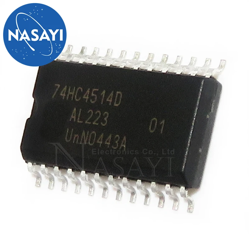 

5pcs/lot 74HC4514D 74HC4514 SOP-24-7.2MM