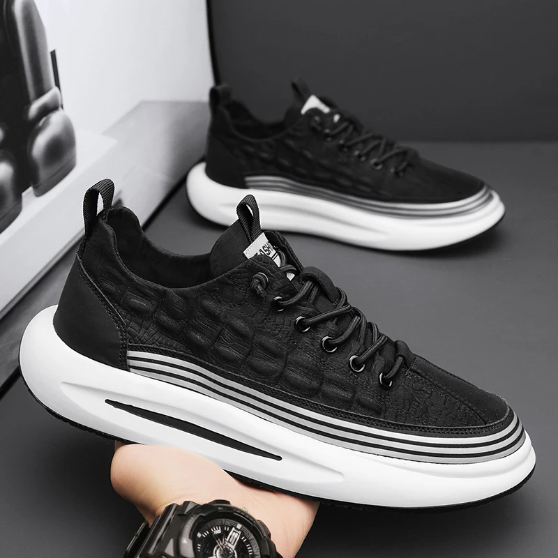 Men Casual Shoes Original Fashion Sneakers Male Thick Sole Platform Sports Shoes for Men All Brands Free Shipping Gym Trainers