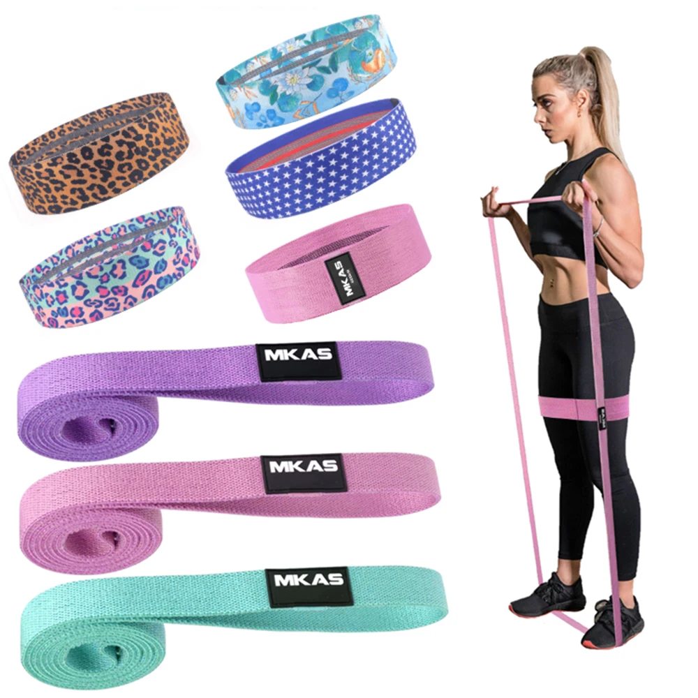 

long Booty Band Hip Circle Loop Resistance Band Workout Exercise for Legs Thigh Glute Butt Squat Bands Non-slip Design