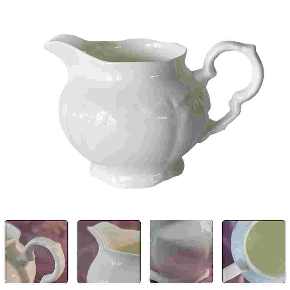 

Cup Jug Exquisite Kettle Ceramic Pitcher Retro Coffee Jug