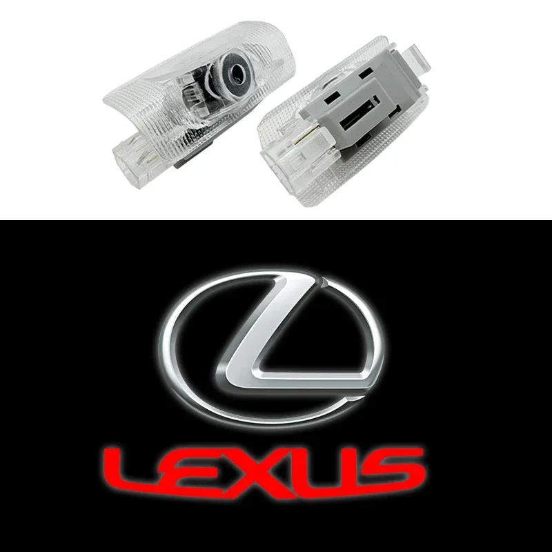 

2 шт. светодиодная теневая лампа для Lexus RX 300 330 350 400 450 2007-2017 двери автомобиля, приветственный логотип, лазерный проектор, аксессуары