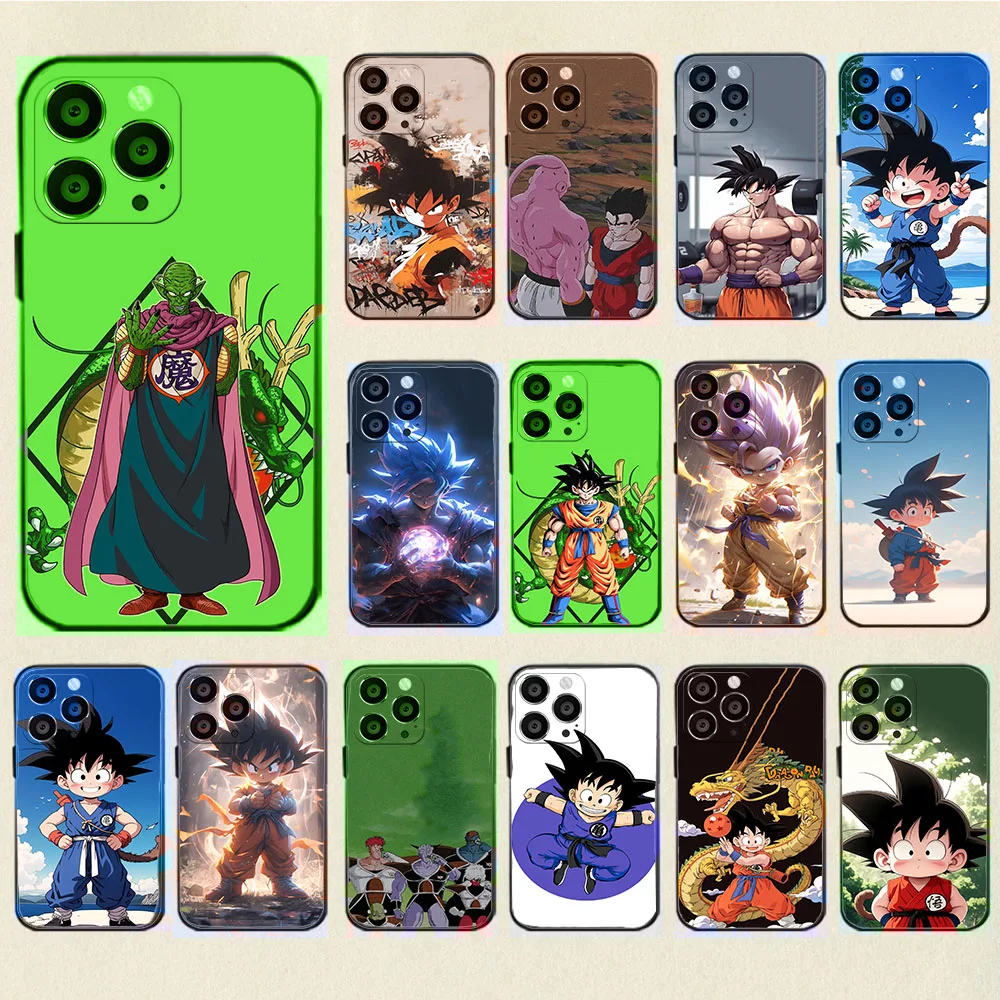 Чехол WDA-42 Vegeta Goku Black Eagle Eye из ТПУ для iPhone 11 12 13 14 15 Pro Plus Max