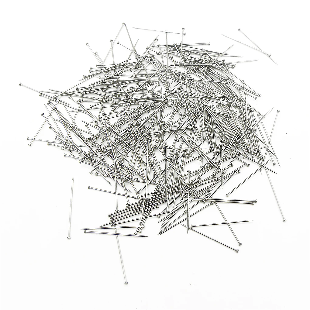 

2000 шт. Тонкий Атласный домашний инструмент для изготовления ювелирных изделий из нержавеющей стали, жесткий прямой стеганый штифт, простой ...