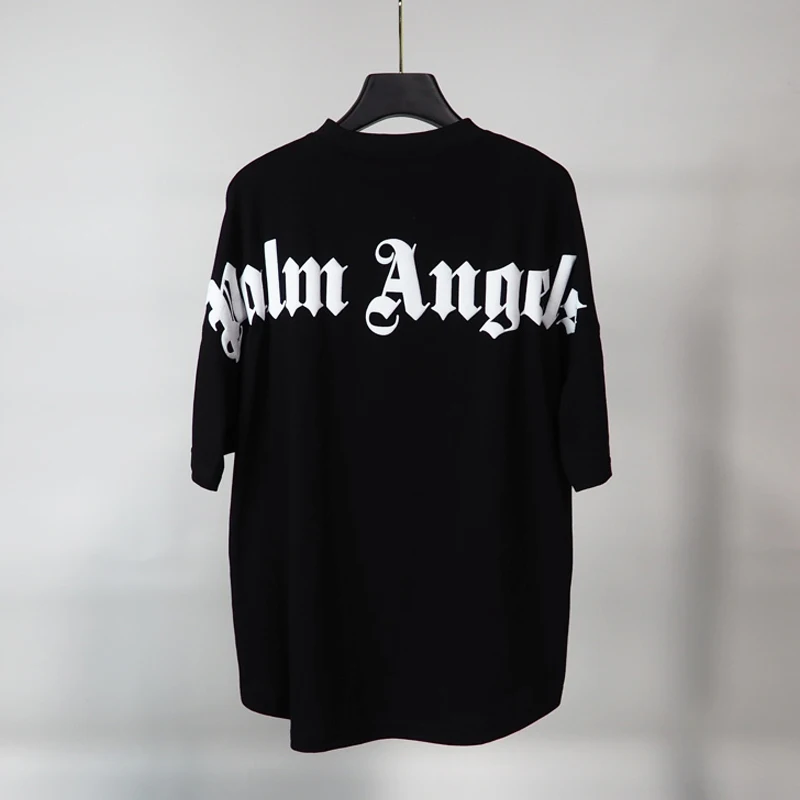 Palm Angels Футболка с круглым вырезом и коротким рукавом летучая мышь |