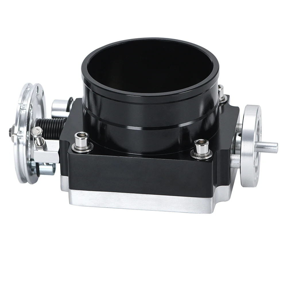 

LIZHI-90 мм заготовка алюминиевого корпуса дроссельной заслонки, впускной коллектор с высоким расходом, автомобильные аксессуары 3,5 дюйма, LZ6990