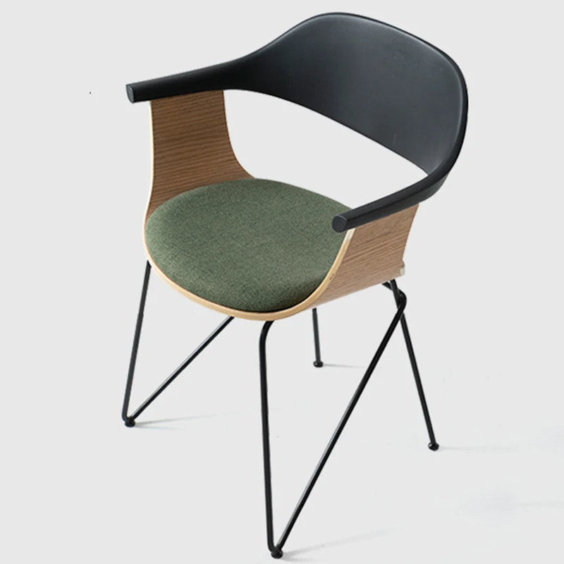 

Modern Dining Room Chairs Nordic Style Comfortable Design Individual Arm Chair Mobile Office Sillon Individual Kitchen Furniture
