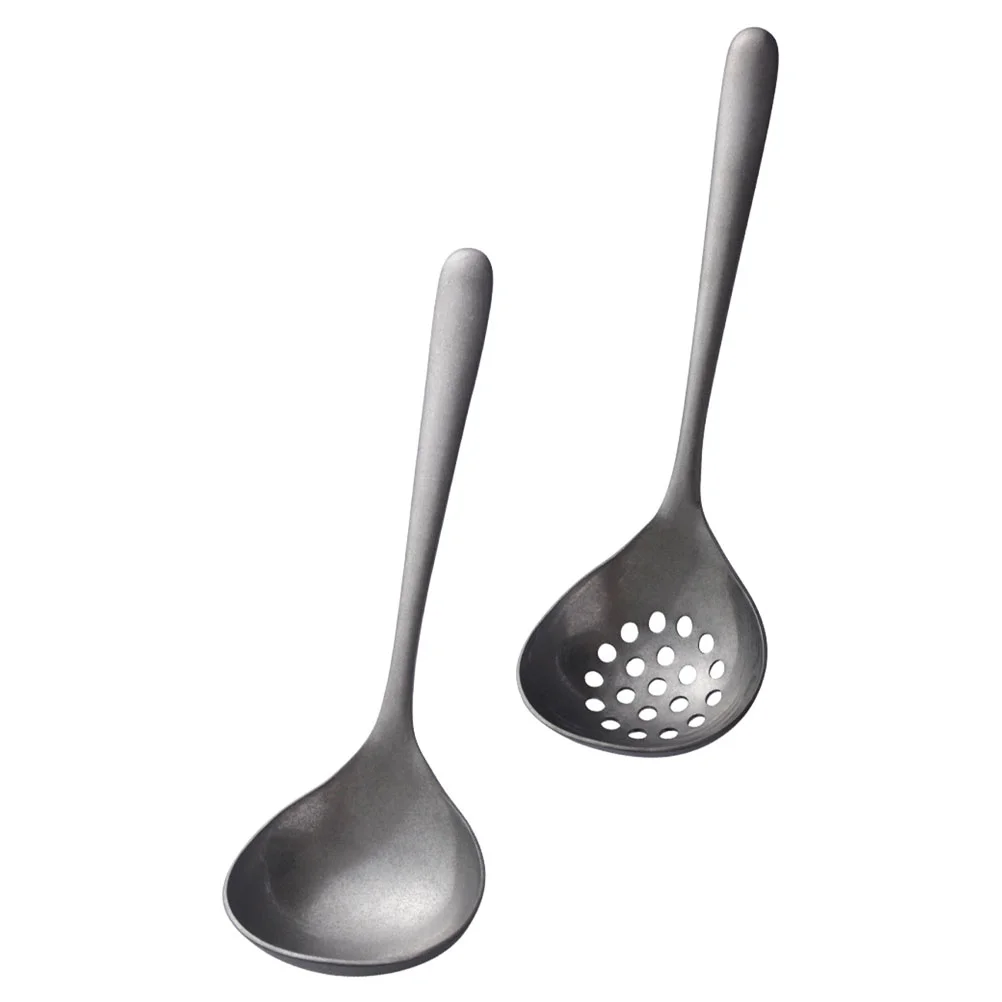 

Spoon Ladle Strainer Soup Skimmer Slotted Colander Cooking Serving Stainless Steel Oil Scoops Scoop Handlefilter Pot Hot Hotpot