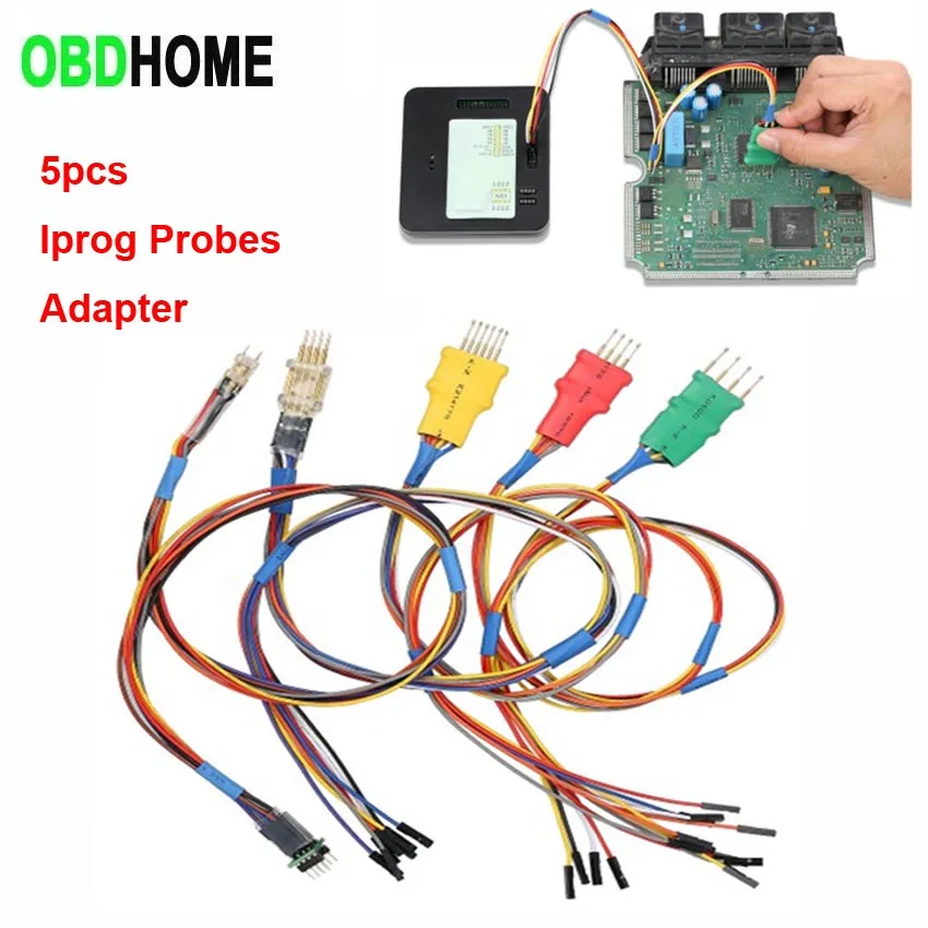 5 шт., кабели для программатора IProg/Xprog без пайки