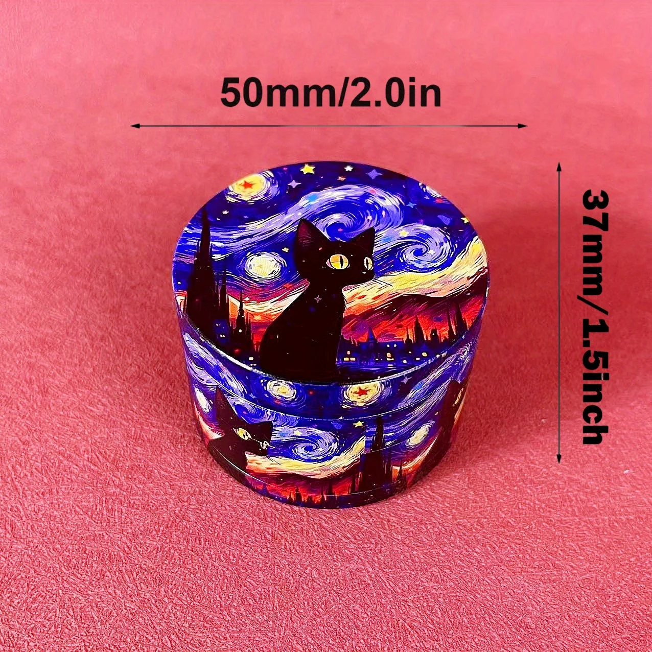 

Ручная металлическая мельница для трав 2 дюйма