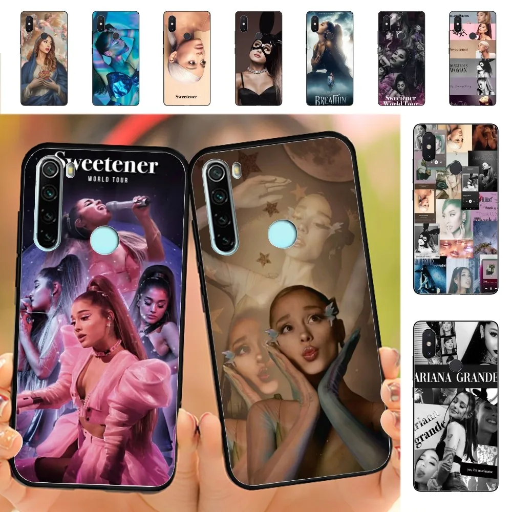 A-Arianaes-G-Grandes Phone Case For Redmi Note 4 X 5 A 6 7 8 T 9 9S 10 11 11S 11Epro Poco M3 pro