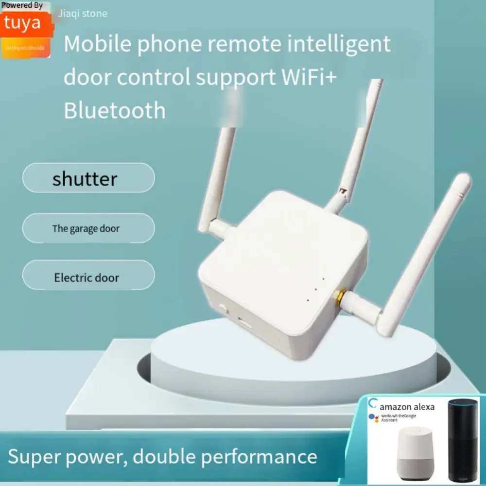 

Tuya Smart Wifi Shutter Door Opener Sensor,Smart Home Gateway Garage Door App Remote Timer Control,work With Alexa Google Home