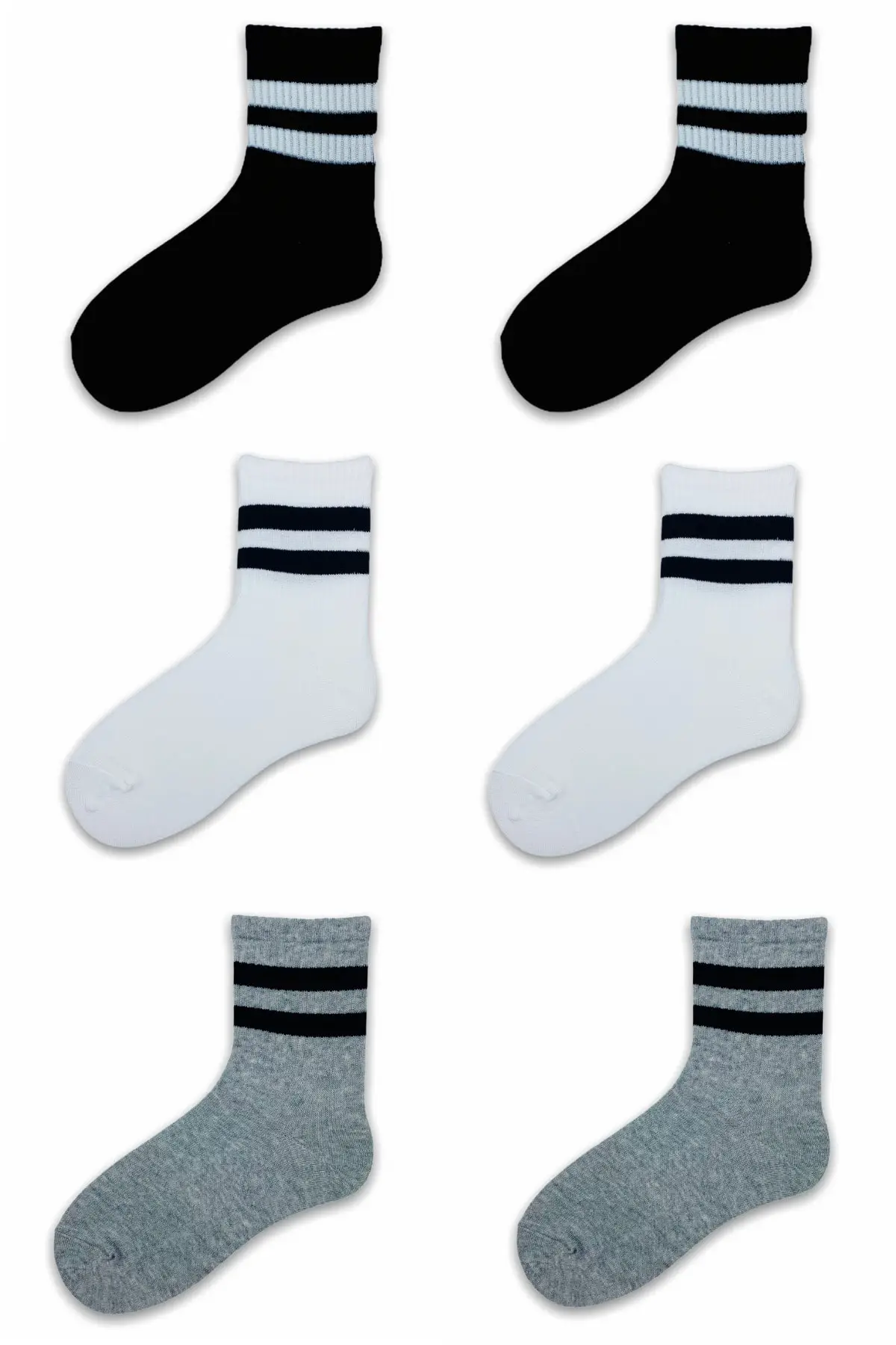 

6 шт. Упаковка смешанных носков с круглыми узорами