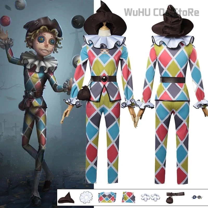 Майк Мортон/Акробат Cos Identity V Аниме Мужчина Женщина Косплей Костюм Полный