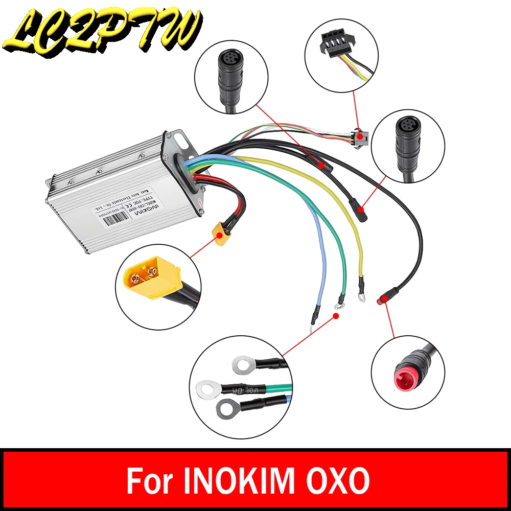 Фото Подконтроллер системы управления 60В для электросамоката INOKIM OXO, вспомогательный подконтроллер заднего колеса, аксессуары и запчасти №1