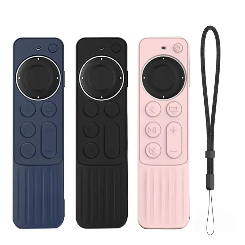 

Case For Apples TV 4K 2022 Gen Remote Lightweight Anti Slip Shock Proof Silicone Cover For Apples TV Siri Remote Controller