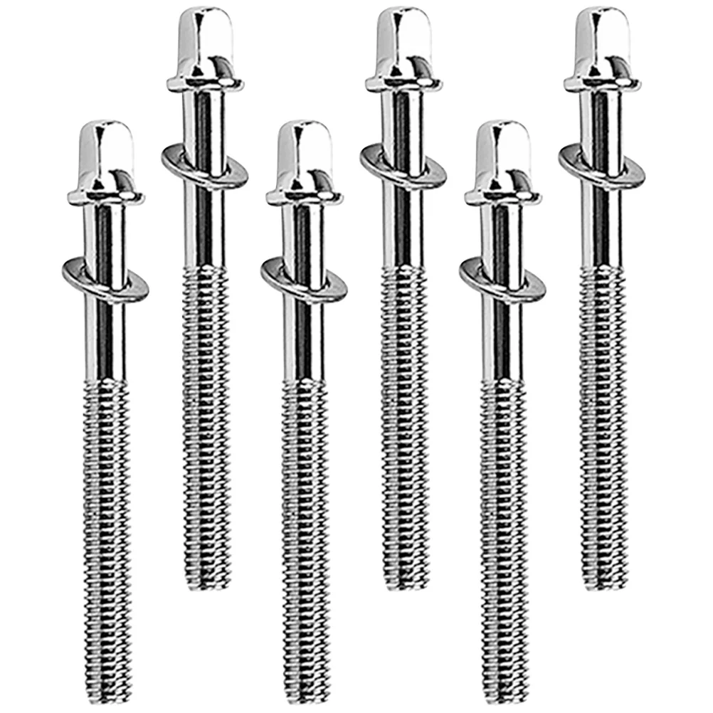 

6pcs Snare Drum Tension Lug Screws Jazz Mounting Screws Replacement Drum Screws Lugs