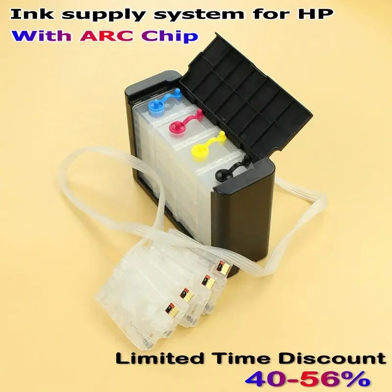Комплект чернил Ciss для принтера HP System 953 953xl 952 954 955 с чипом ARC 7740 8710 8715 8718 8720 8725 8210