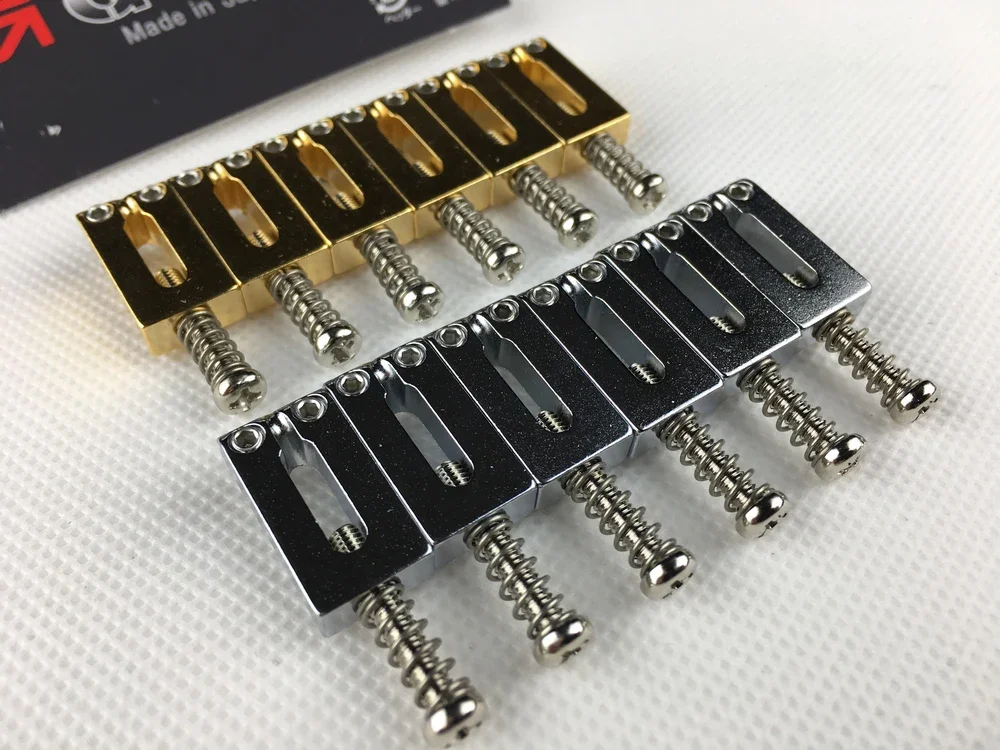 1 комплект оригинальное стальное седло GOTOH S21 седло/бриджа для электрогитары 10 5 мм