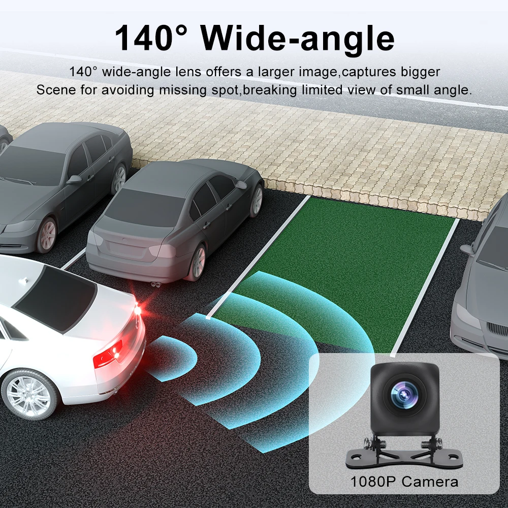 4Pin HD 1080P Автомобильная камера заднего вида инфракрасная с разъемом 2 5 мм для