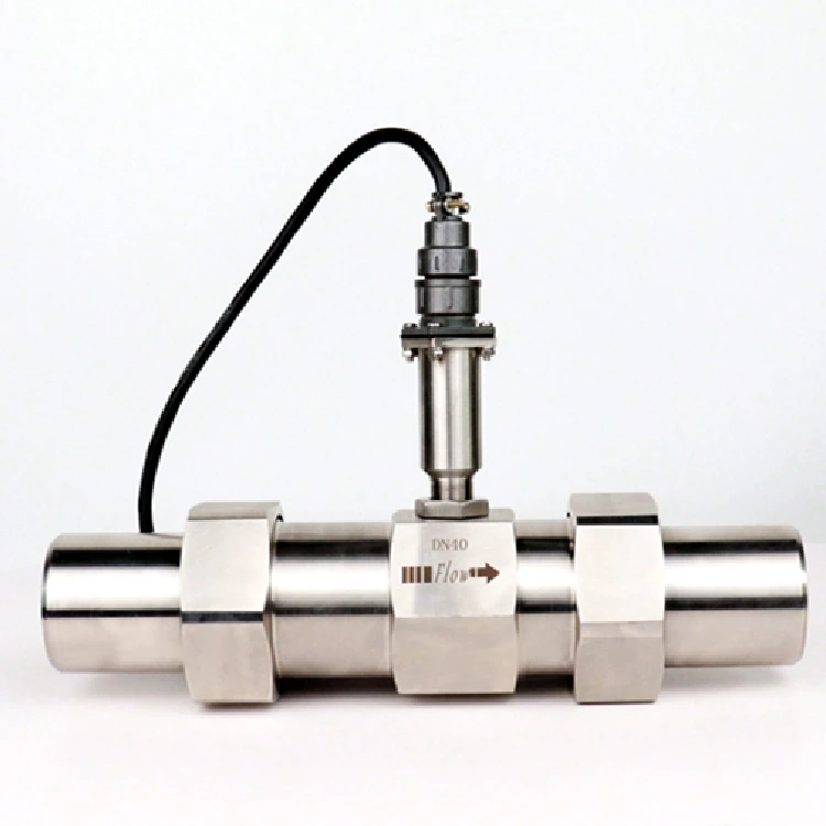 

Digital 1 Inch DN25 Voltage 24VDC Clamp Screw Anti Corrosion RS485 Water Diesel Turbine Flowmeter Flow Sensor
