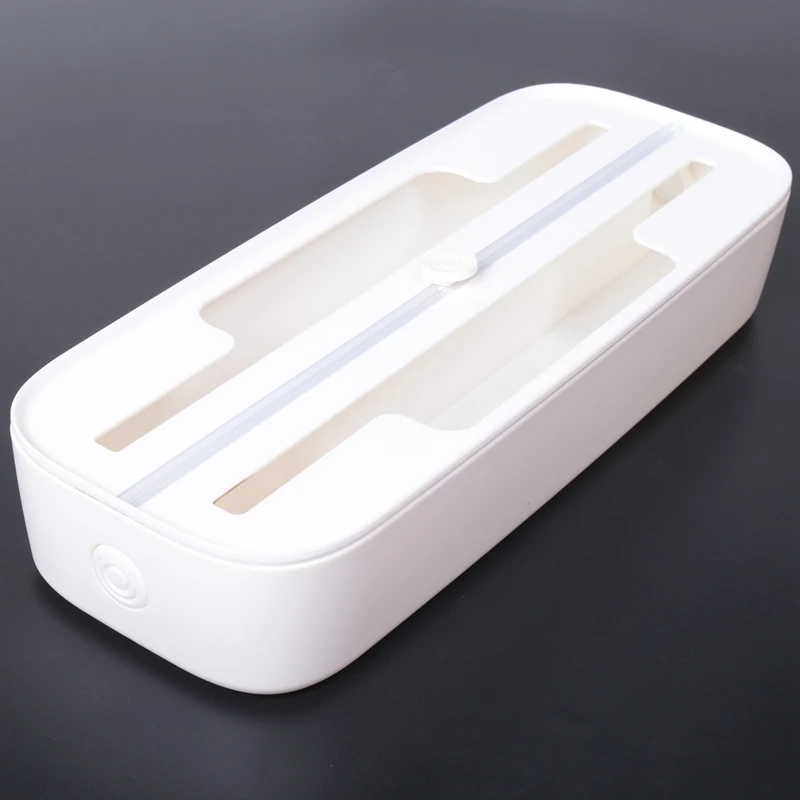 Диспенсер для упаковки еды органайзер из фольги пластика и вощеной бумаги