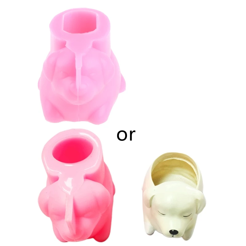 

Силиконовая форма в форме щенка, домашние инструменты «сделай сам», идеально подходящие для девочек и мальчиков, молодых художников