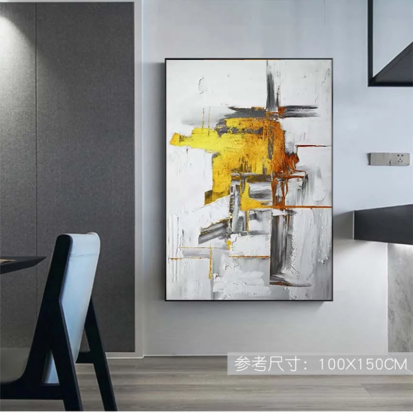 

Украшение Maison Abstarct масляная живопись чистая ручная работа на холсте без рамки Настенная картина плакат для гостиной спальни