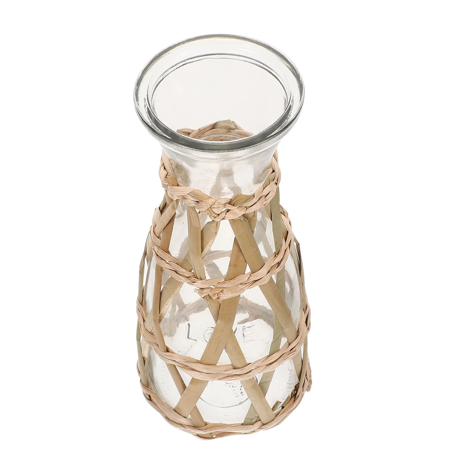 

Тканые вазы в деревенском стиле, ваза для цветов, украшения для офиса и дома, ваза для сухих цветов