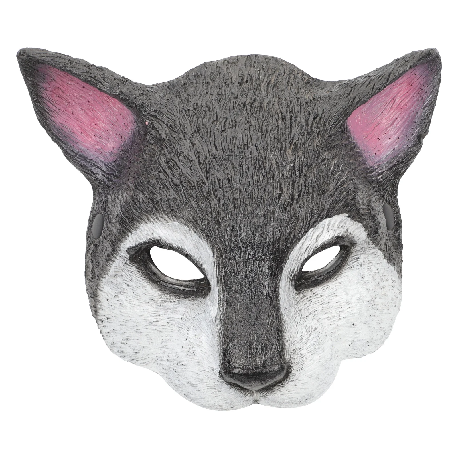 

Лиса Косплей Костюм для вечеринки японские маскетры животные Половина лица животных реквизит для детей реквизит кошка декоративный ПУ Пре...