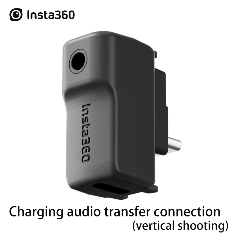 

For Insta360 Charging Audio Adapter (Vertical) for ONE X2/RS/1-inch Panoramic Camera