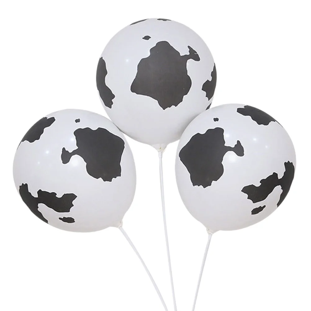 

50 Pcs 12 Inch Animal Cow Balloons Latex Lovely Balloons Party Favors Supplies for Wedding