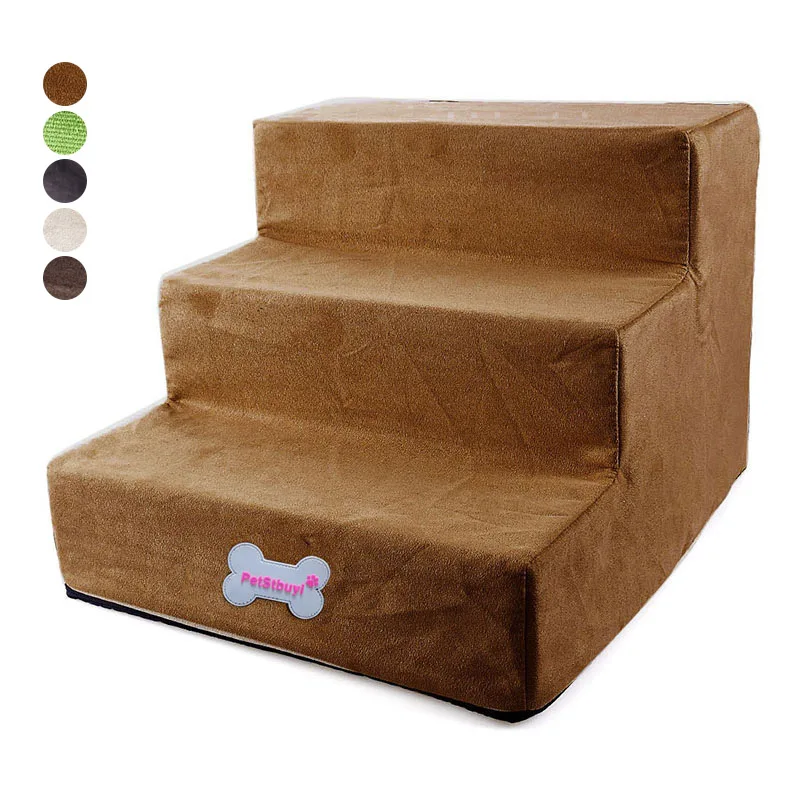 

Three-layer Pet Dog Stairs Small Dog House for Puppy Cat Pet Stairs Anti-slip Removable Puppy Dogs Bed Stairs Pet Supplies